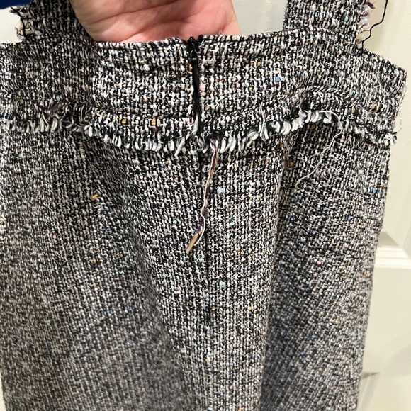 JIFFUNNY & DO - Pinafore Tweed Skirt Size: USA M - Picture 4 of 5